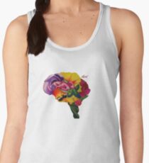 Floral Brain Women's Tank Top