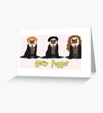 Harry Pugger Greeting Card