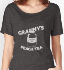 Granny's Peach Tea White Women's Relaxed Fit T-Shirt