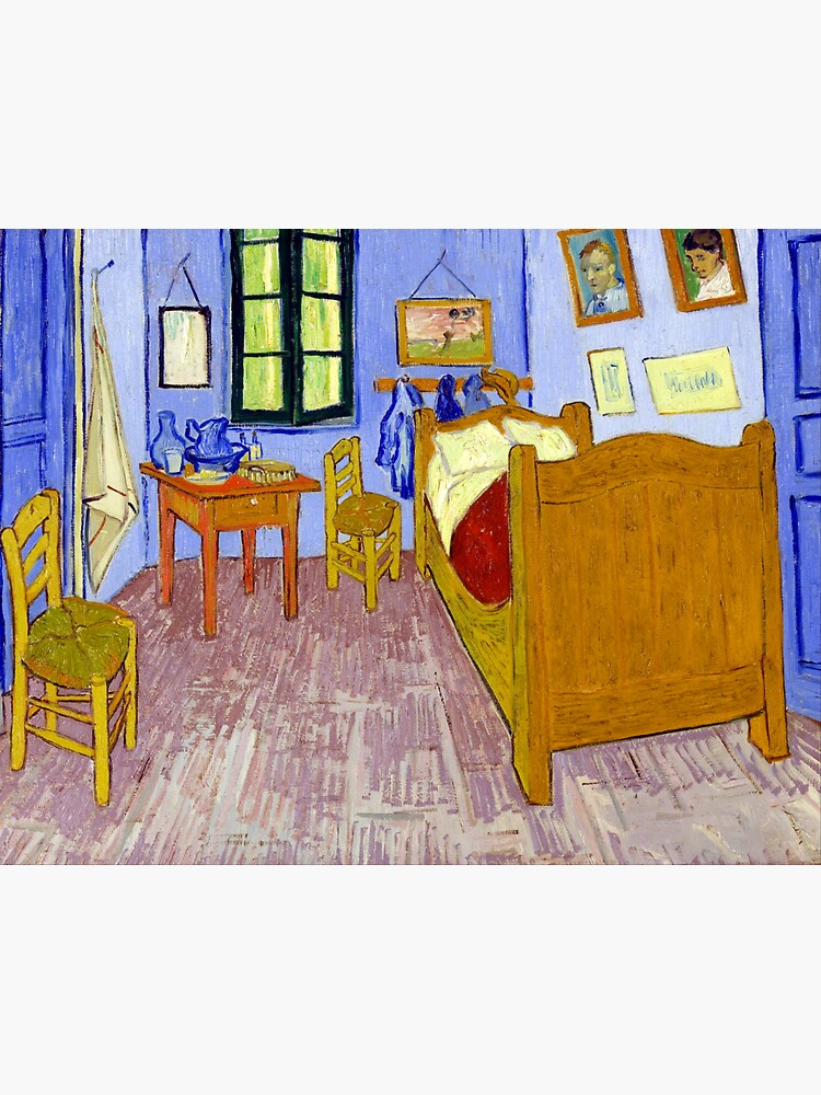 Vincent Van Gogh Bedroom In Arles Sticker