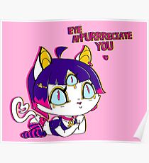 Cutie Bastet - Auge apprefreciate dich - TEXT- Poster