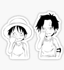 two pirate kids Sticker