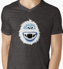 Hummelgesicht T-Shirt mit V-Ausschnitt für Männer