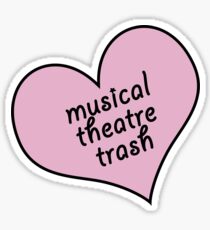 Musical Theater Müll Sticker