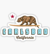 Carlsbad California. Sticker