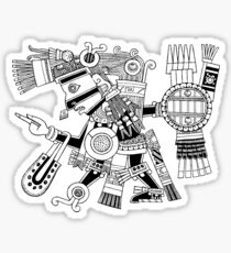 Aztec God Tezcatlipoca Sticker