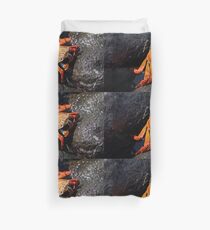 Galapagos Sally lightfoot crab Duvet Cover