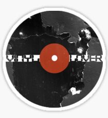 Vinyl Records Lover - Grunge Vinyl Record Sticker