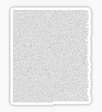 The Office pilot episode script (us) Sticker