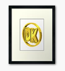 dk coin Framed Print
