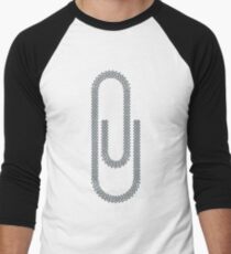 Paperclip Men's Baseball ¾ T-Shirt