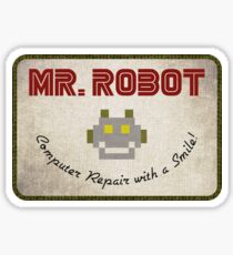 Mr. Robot Patch Sticker