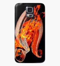 Leo Fire Case/Skin for Samsung Galaxy
