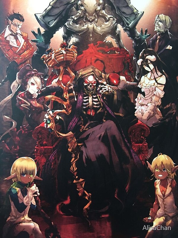 Upon A Dark Of Evil Overlords " Floor Guardians - overlord characters" Posters by AlisaChan | Redbubble