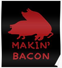 Bacon Lovers Poster