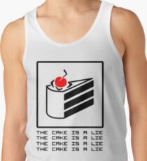 THE CAKE IS A LIE Tank Top