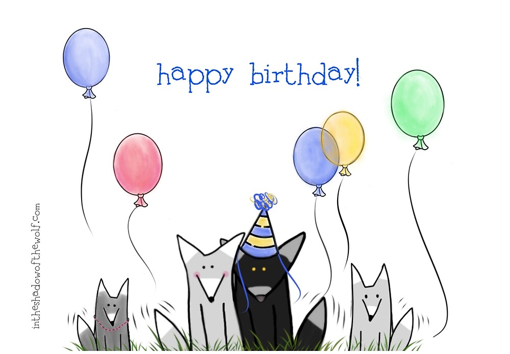 Wolfish Birthday Bash by WolfShadow27