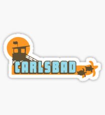 Carlsbad California. Sticker