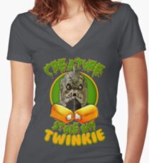 Eugene! Women's Fitted V-Neck T-Shirt