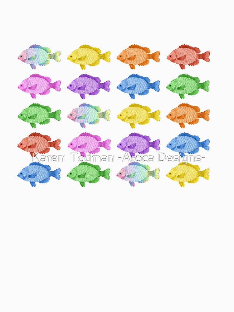 Peces multicolores de KTodman