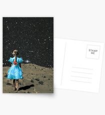 Space Girl Postcards