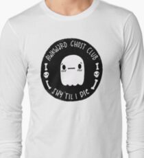 Ungeschickter Ghost Club Black Langarmshirt