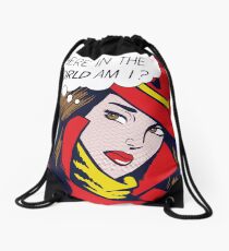 Pop Sandiego Drawstring Bag
