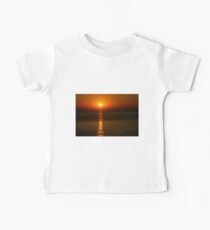Orange Glow Baby Tee