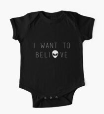 I Want To Believe One Piece - Short Sleeve