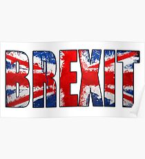 brexit paint splatter Poster