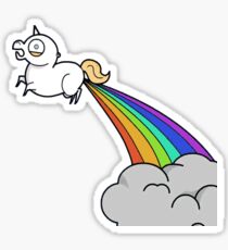 Funny Unicorn Sticker