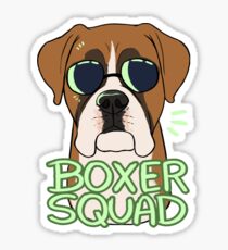BOXER SQUAD Sticker