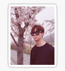 Jaebum cherry blossom Sticker