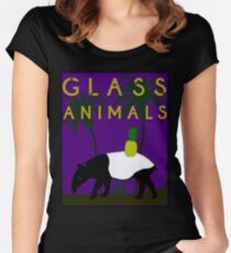 Glass Animals Tapir Women's Fitted Scoop T-Shirt