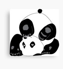 Playful Panda Canvas Print