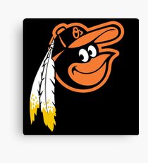 Redskins Orioles Canvas Print
