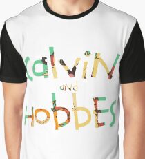 calvin and hobbes font Graphic T-Shirt