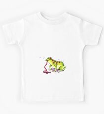 The all-seeing flaccid falling frog Kids Tee