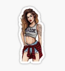 Baddie Sticker