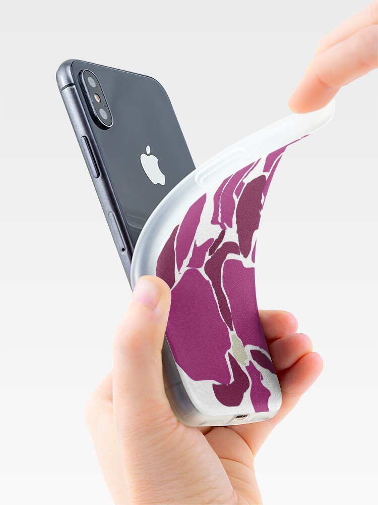 Alternate view of Orchards in Pink iPhone Case & Cover