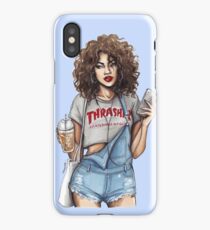Thrasher Girl iPhone Case