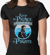 Keep The Prince, I'll Take The Pirate Women's Fitted T-Shirt