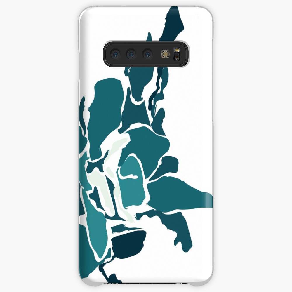 Orchards 2D in Teal Case & Skin for Samsung Galaxy