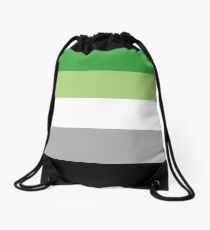 Aromantic Pride! Drawstring Bag