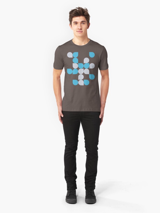 Alternate view of Bubbles 2 Slim Fit T-Shirt