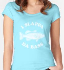 I Slappa Da Bass T-Shirt Women's Fitted Scoop T-Shirt