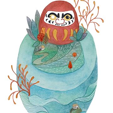 Daruma Doll Photographic Print for Sale by kawaiidread