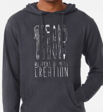 Waffen der Massenerschaffung (auf grau) Leichter Hoodie