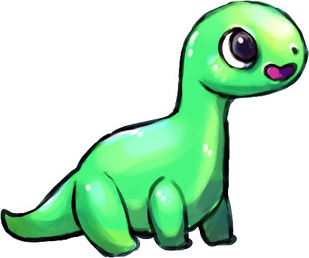 kawaii dinosaur