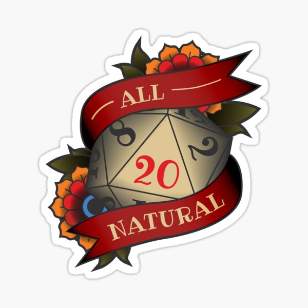 All Natural Sticker